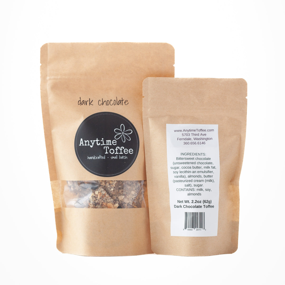 Dark Chocolate Toffee – Anytime Toffee