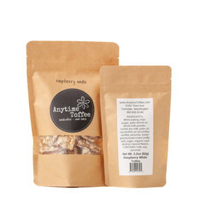  Buy the toffee with raspberry flavor and white chips. Shop for the best toffee.